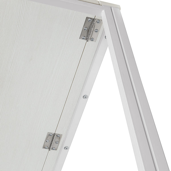 OSP Home Furnishings Contempo Toolless Folding Desk Ozark Ash