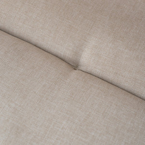 English Elm Christopher Knight Home® - Meja Acacia 7PCS Outdoor Patio Dining Set Teak & Beige with Umbrella Hole, Cushioned Eucalyptus Chairs MEJA7PCSET