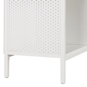 OSP Home Furnishings Ace 4 Cube Storage/Bookcase White