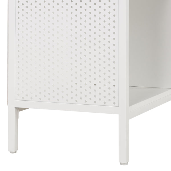 OSP Home Furnishings Ace 4 Cube Storage/Bookcase White