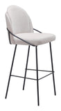 Jambi Barstool - Set of 2 Ivory 109969 Zuo Modern