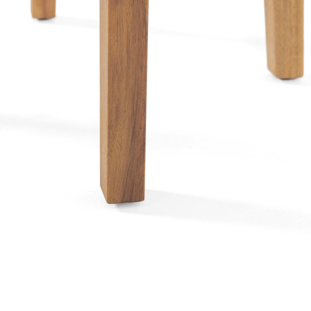 English Elm Christopher Knight Home® - Outdoor Acacia Wood Side Table — Round Teak Finish, Geometric Queen-Size Frame, Durable Patio Accent (22" x 22" x 18") 68627.00