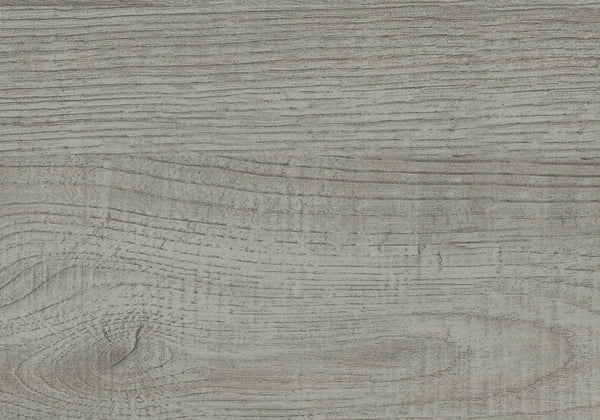 English Elm Accent Table - Stylish L-Shaped Corner Console For Entryway Or Living Room, Grey Laminate & Black Metal B2710P218962