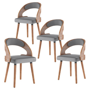 English Elm Swivel Counter Stools Set of 2 Rattan Back Pu Seat Mid Century Wood Frame Kitchen Dark Gray T3623P433533