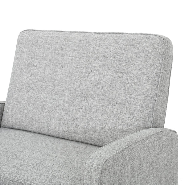 English Elm Christopher Knight Home® - 47" Wide Manual Standard Recliner with Plush Fabric Upholstery, Spacious 47" Seat, Durable Frame, Comfort LIGHT GREY 61259.00LGTW