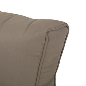 English Elm Christopher Knight Home® - Sterling Modern Corner & Coffee Table – Durable Aluminum, Khaki Finish, Versatile For Small Spaces 68939.00GRY