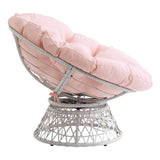 OSP Home Furnishings Papasan Chair Pink