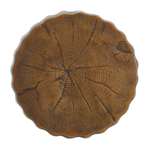 English Elm Modern Mgo Three Tier Round Accent Table Weather Resistant Patio and Living Room Decor N770P359386B