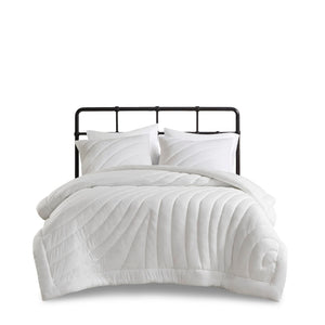 English Elm 2 Piece Jersey Knit Quilted Comforter Set Hypoallergenic Soft Twin Bedding B035P319897
