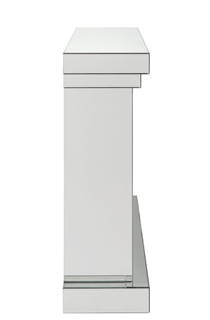 English Elm Nysa Glam Electric Fireplace with Mirrored Surround and Faux Crystal Led Accent B2726P446685