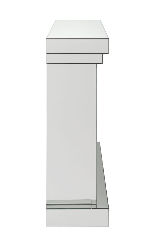English Elm Nysa Glam Electric Fireplace with Mirrored Surround and Faux Crystal Led Accent B2726P446685
