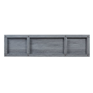 English Elm Franklin 60" TV Stand with Soft-Close Doors and Concealed Shelves for Elegant Media Storage Grey B365P398323