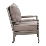 OSP Home Furnishings Abbott Chair Dolphin