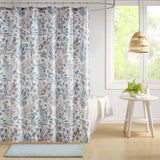 Bonnie Shabby Chic Printed Seersucker Shower Curtain