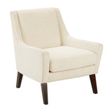 INK+IVY Scott Traditional Accent Chair II100-0078 Cream/Morrocco