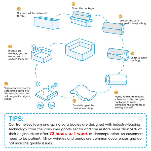 English Elm 72"Oversized 72" Oversized Modular Sofa Bed - Plush, No Assembly, Versatile Design For Living Room Comfort N723P272384D-GIGA