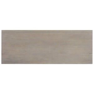 English Elm U_style Farmhouse Pine Veneer Buffet Cabinet with Double Doors for Kitchen or Entryway Gray N711P410389E