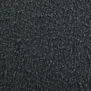 English Elm Murtry Boucle Upholstered Counter Chair Set of 2 – Plush Foam Seats, Textured Fabric, Charcoal Legs, Modern Comfort Black B062P299877