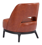 Mistley Accent Chair Brown 110109 Zuo Modern