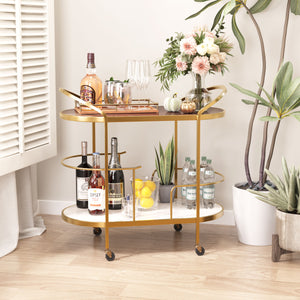 Antalya Bar Cart Multicolor 109778 Zuo Modern