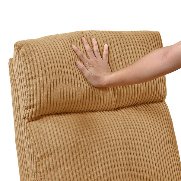 English Elm Contemporary Power Lift Chair Recliner with Plush Corduroy, Foam-Over-Coil Support & Side Pocket Yellow 31 L x 29 W x 24 H B011P395834