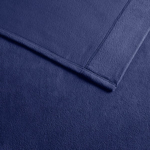 JLA Home True North by Sleep Philosophy - Sheet Micro Fleece Sheet Set — Ultra-Soft, OEKO-TEX Certified, Breathable Warmth, Pill-Resistant Comfort Navy TN20-0451