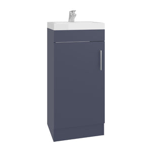 English Elm Madrid Floorstanding Vanity with Integrated Resin Sink Two Tone Modern Bathroom B200S00464