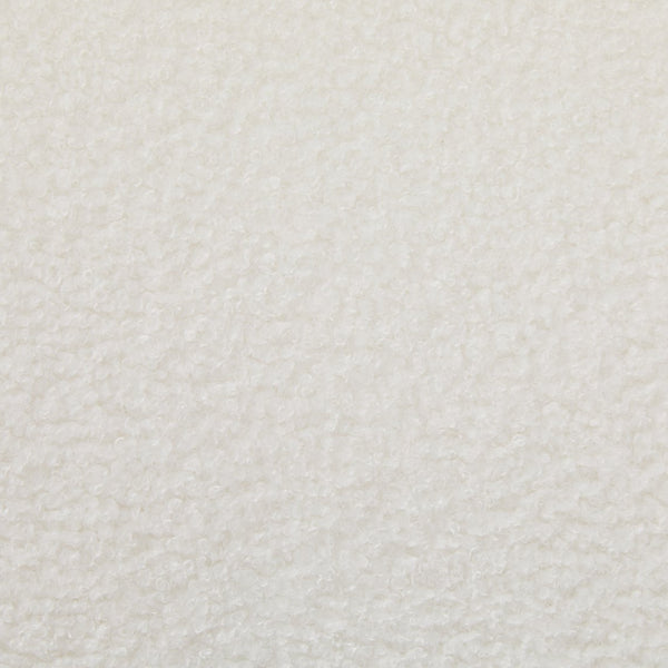 English Elm Christopher Knight Home® - Upholstered Natural Rubber Wood Dining Chairs Set of 2 with White Boucle, Modern Armchairs, 225lbCapacity N779P341538W