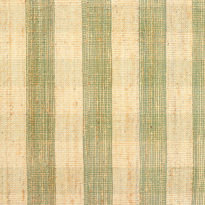 English Elm Area Rug - Handwoven Eco-Friendly Green Plaid Jute & Cotton, 8X10 Ft For Living Spaces & More B346P321265