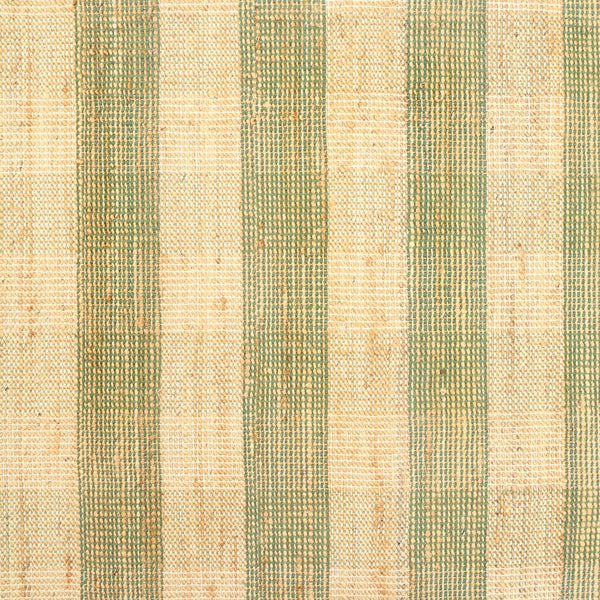 English Elm Area Rug - Handwoven Eco-Friendly Green Plaid Jute & Cotton, 8X10 Ft For Living Spaces & More B346P321265