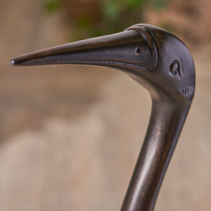 English Elm Christopher Knight Home® - Bird Antique Bronze Rust‑Proof Aluminum Crane Garden Statues Set of 2 — Handcrafted, Weather‑Resistant Elegance for Patio (43" Tall) 62909.00SHNCOP_62910.00SHNCOP