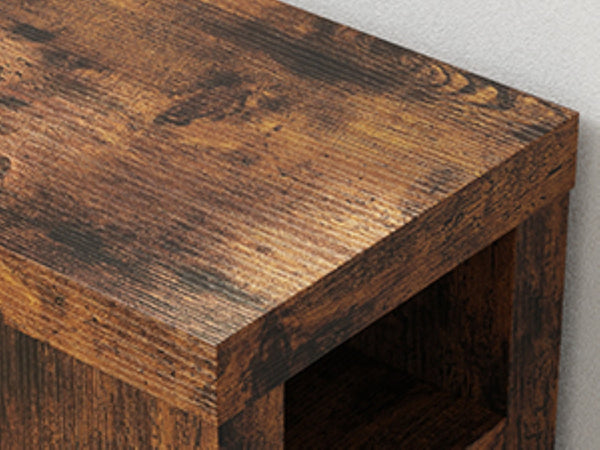 English Elm Xgz-stdcj-fugu-zbb Entryway Console with Five Shelves and Built-in Charging Outlets W1550P330057