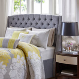 Madison Park Harper Transitional Upholstery Headboard MP116-0368 Grey