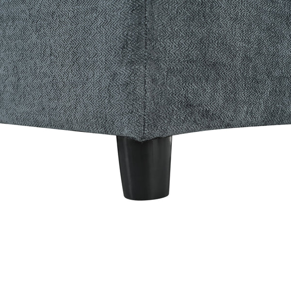 English Elm Christopher Knight Home® - 115.5" Modular Deep Gray Sectional Sofa with Plush Storage, Durable Polyester, Solid Wood Frame, Versatile Seating Experience N767P234458R