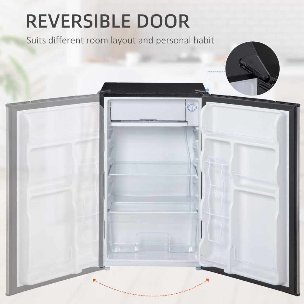 English Elm Homcom Compact Upright Freezer 1.1 Cu Ft with Adjustable Thermostat for Dorm or Office W2225P200921