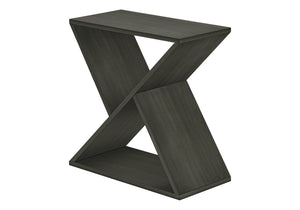 English Elm Accent Table - Stylish Dark Green Veneer End Table With Smart Storage For Small Spaces & Modern Decor B2710P219486
