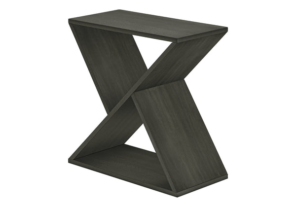 English Elm Accent Table - Stylish Dark Green Veneer End Table With Smart Storage For Small Spaces & Modern Decor B2710P219486