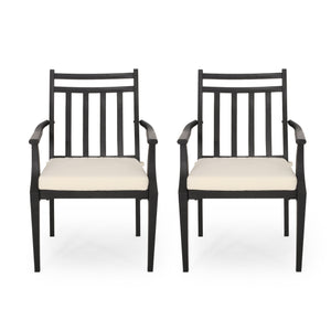 English Elm Christopher Knight Home® - Delmar Outdoor Dining Chair - Timeless Acacia Wood Design With Comfort & Durability For Patios 66544.00BGE