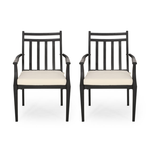 English Elm Christopher Knight Home® - Delmar Outdoor Dining Chair - Timeless Acacia Wood Design With Comfort & Durability For Patios 66544.00BGE