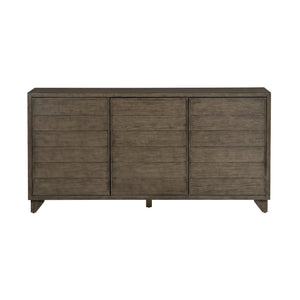 Crestview Collection Transitional Media Sideboard – Rustic Brown Tv Stand With Concealed Storage & Cord Management Solution Brown Solid Wood Cvfdr1206