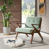 INK+IVY Rocket Mid-Century Lounge Chair IIF18-0058 Seafoam