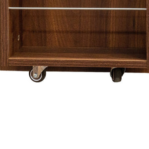 English Elm Kitchen Farmhouse Pantry Cabinet Tall Freestanding Three Door Pull Out Organizer W331S00211