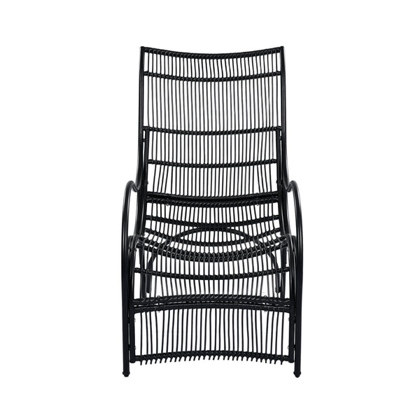 English Elm Christopher Knight Home® - 3 Piece Wicker Patio Set with Cloud-Like Cushions, Acacia Top Table, Rust-Resistant Steel Frame Beige+Black N780P209442B