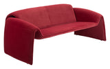 Horten Sofa Red 110028 Zuo Modern