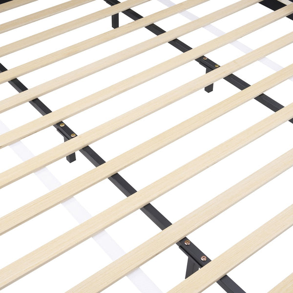 English Elm Christopher Knight Home® - Dark Green Velvet Soft Bed with Curved Headboard, 800lb Capacity, Easy Clean Luxury King Frame N769P348028G