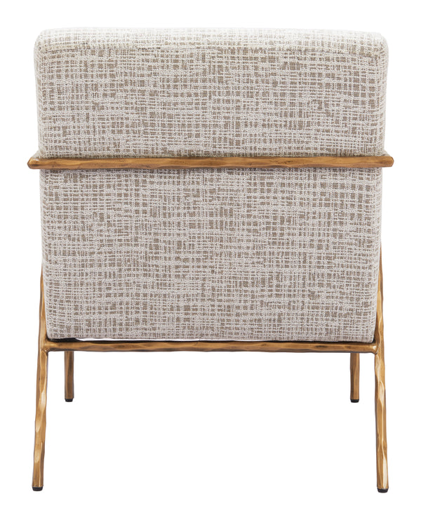 Norrebro Accent Chair Beige Frost 110270 Zuo Modern