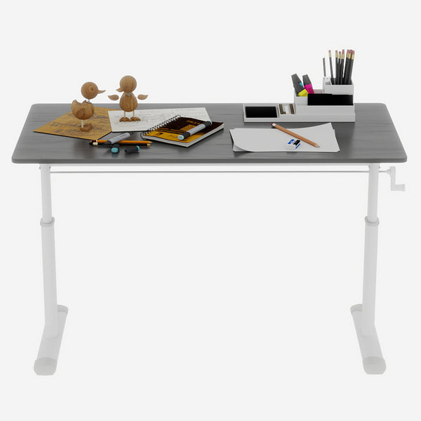 English Elm Adjustable Study Desk For All Ages – Compact, Height-Adjustable, Multi-Use Desk For Home & Office W1935P338370