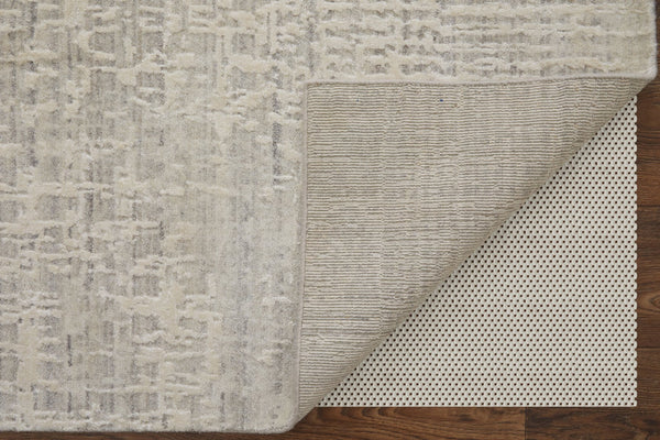 Feizy Rugs Eas69abf Eastfield Artisanal Hand-woven Viscose And Wool Abstract Rug - Modern Style For Any Space Ivory Viscose,Wool Eas69abfbge000h00