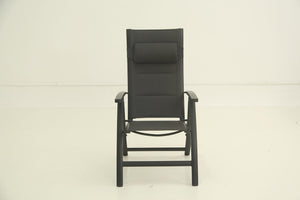 English Elm Patio Folding Chairs Set Of 2 - Lightweight, Ergonomic, Padded Textilene For Ultimate Outdoor Comfort W1859P321619-GIGA