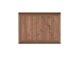 English Elm Mayah Walnut Extendable Dining Table with 47" Leaf, 28mm Solid Veneer Top, 94" Length Elegance B2726P284797